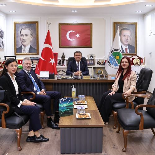 Norveç Büyükelçisi Andreas Gaarder, Başkanımız Sn.Tahsin Erdem’i Ziyaret Etti