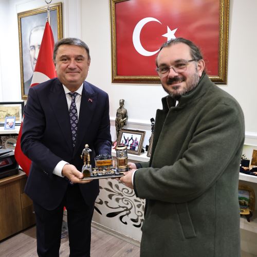 Fransız Heyetinden Başkanımız Sn.Tahsin Erdem’e Ziyaret