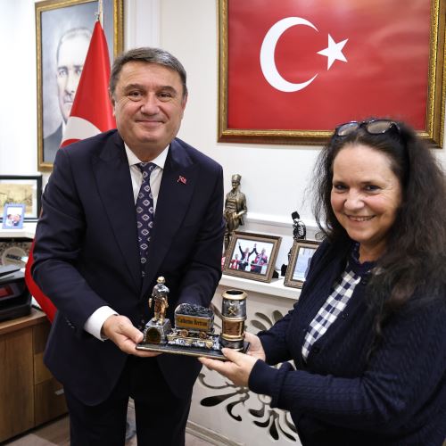 Fransız Heyetinden Başkanımız Sn.Tahsin Erdem’e Ziyaret