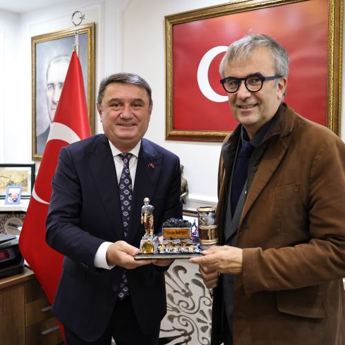 Fransız Heyetinden Başkanımız Sn.Tahsin Erdem’e Ziyaret