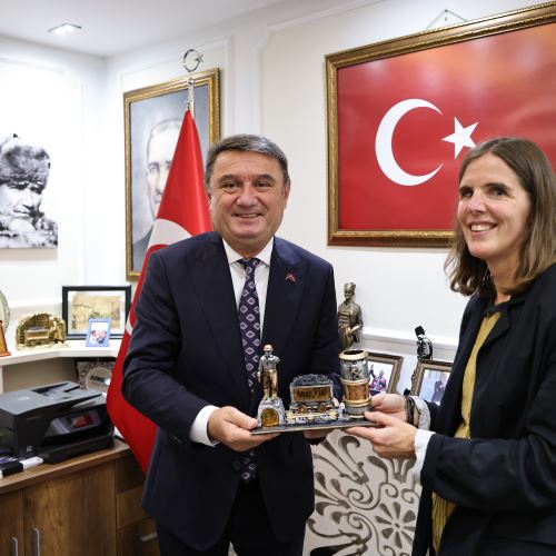 Fransız Heyetinden Başkanımız Sn.Tahsin Erdem’e Ziyaret