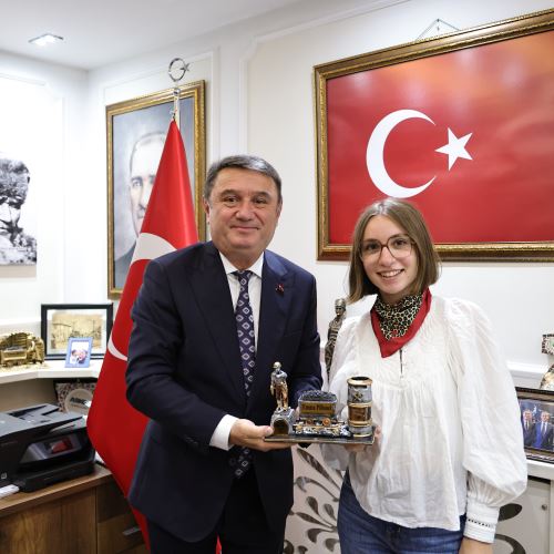 Fransız Heyetinden Başkanımız Sn.Tahsin Erdem’e Ziyaret