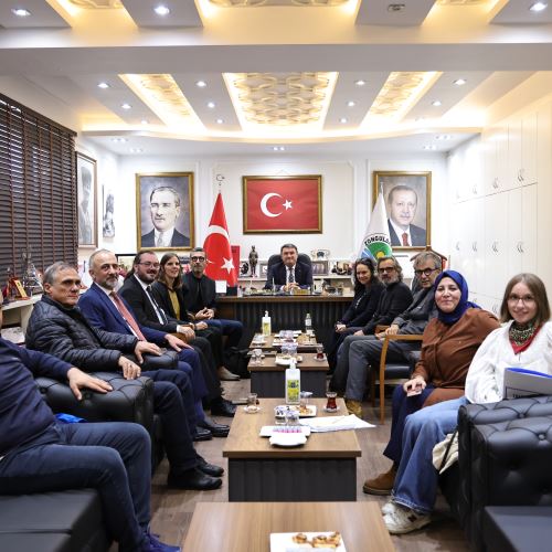 Fransız Heyetinden Başkanımız Sn.Tahsin Erdem’e Ziyaret