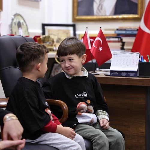 LÖSEV’den Başkanımız Sn.Tahsin Erdem’e Ziyaret