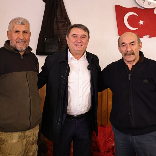 Başkanımız Sn. Tahsin Erdem Soğuksu Pazar Yerinde Esnaf ve Vatandaşlarımız ile Buluştu