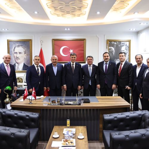 İzmir Büyükşehir Belediye Başkanı Dr. Cemil Tugay’dan Belediyemize Ziyaret