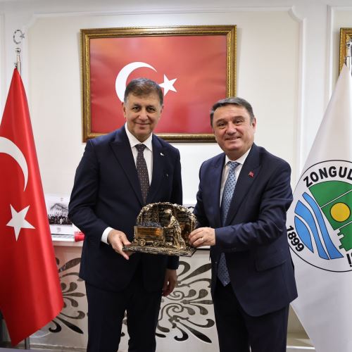 İzmir Büyükşehir Belediye Başkanı Dr. Cemil Tugay’dan Belediyemize Ziyaret