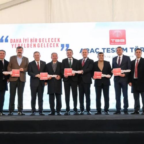 TBB’den Zonguldak Belediyesi’ne 2 Yeni Hizmet Aracı