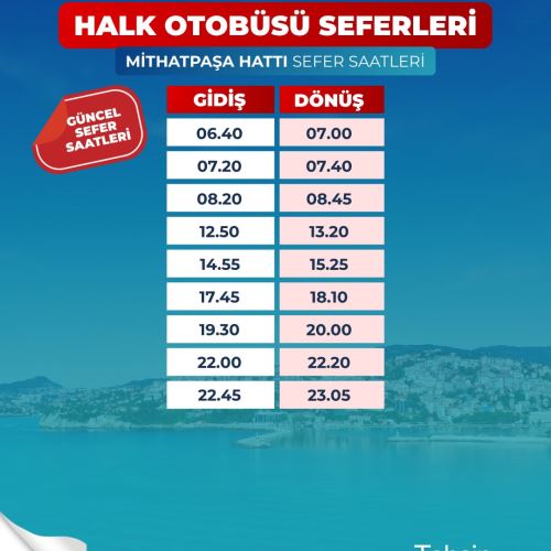 OTOBÜS SAATLERİ