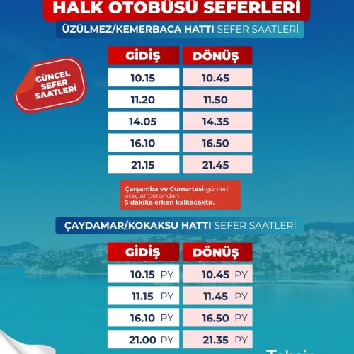 OTOBÜS SAATLERİ