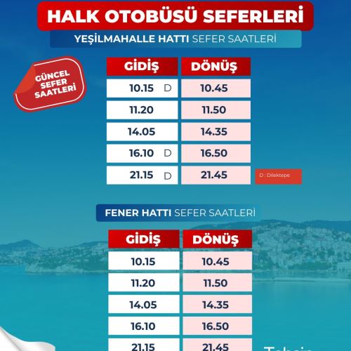OTOBÜS SAATLERİ