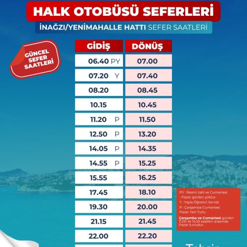OTOBÜS SAATLERİ