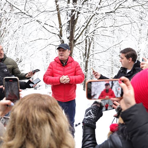 Başkanımız Sn.Tahsin Erdem Basın Mensuplarıyla Kent Ormanı’nda Buluştu