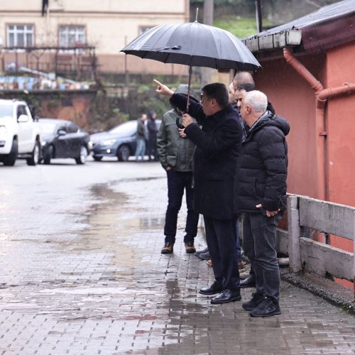 Başkanımız Sn.Tahsin Erdem Devam Eden ve Tamamlanan Çalışmaları Yerinde İnceledi