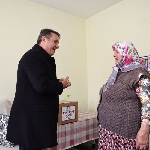 Pırıl Pırıl Destek Projesi ile Ailelere Destek Sürüyor