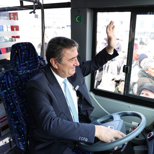 Yeni Halk Otobüslerimiz Zonguldak Halkının Hizmetinde