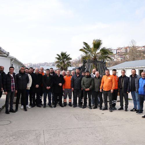 Başkan Erdem, Personellerimizin Bayramlarını Tebrik Etti