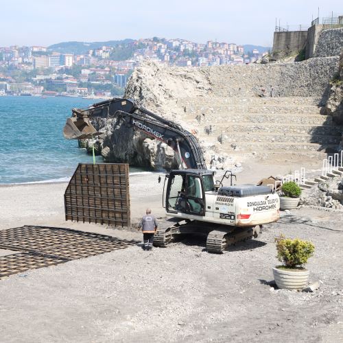 Kızlar Plajı Yaz Sezonuna Hazırlanıyor