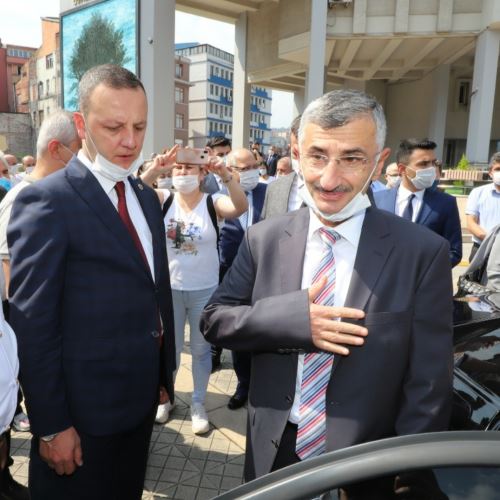 Sayın Valimiz Erdoğan Bektaş'ı Uğurladık