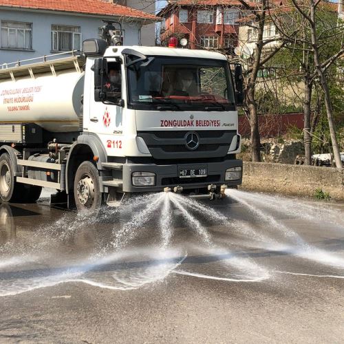 İtfaiye Müdürlüğü Ekiplerimizden Detaylı Yıkama