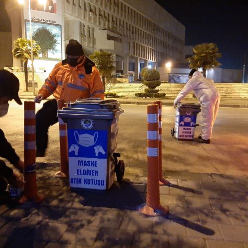 Kullanılmış Maske ve Eldivenleri Topluyoruz