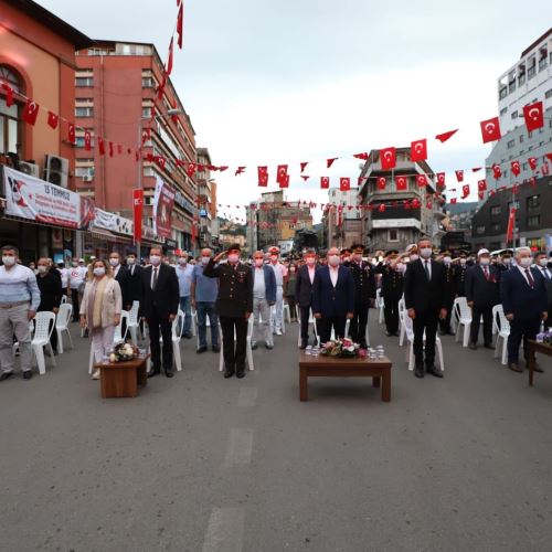 15 Temmuz Demokrasi ve Milli Birlik Günü'nde Alanlardaydık