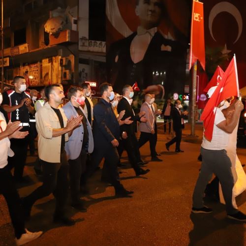 15 Temmuz Demokrasi ve Milli Birlik Günü'nde Alanlardaydık