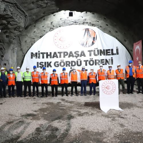 Mithatpaşa Tünelleri 'Işık Gördü' Töreni Yapıldı