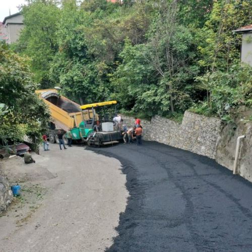 Milli Egemenlik Caddesi Trafiğe Açıldı, 3.Etap Asfalt Çalışmasına Terakki Mahallesi'nde Başladık