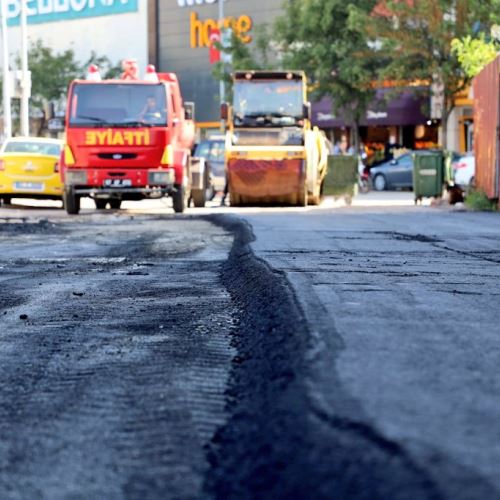 Mimar Kemal Sokak'ta Yol Sorunu Çözülüyor