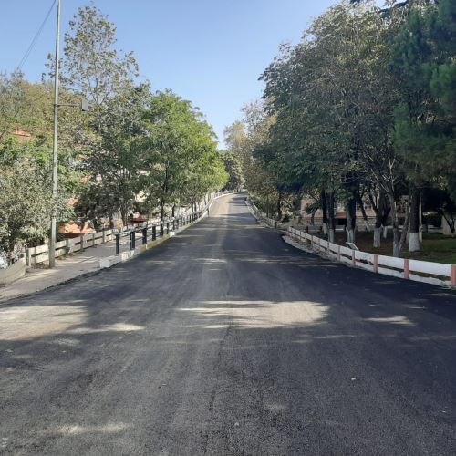 Behçet Kemal Çağlar Caddesi'nde Sıcak Asfalt Çalışmasını Tamamladık