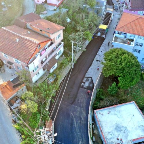 Asfalt Çalışmalarımıza Karadeniz Caddesi'nde Devam Ediyoruz