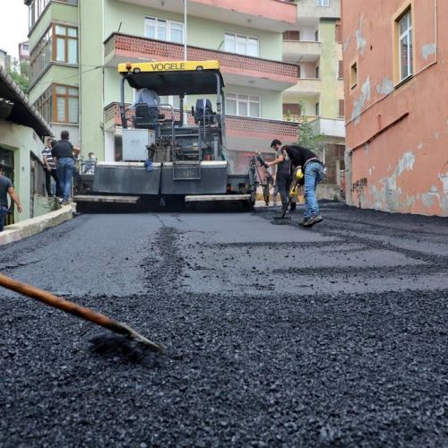 Yeşil Mahalle- Akşemsettin Caddesi'nde 6.Etap Asfalt Çalışmalarını Başlattık