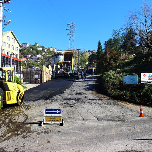 Asfalt Hamlemiz Devam Ediyor; Kazım Karabekir Caddesi'ndeyiz