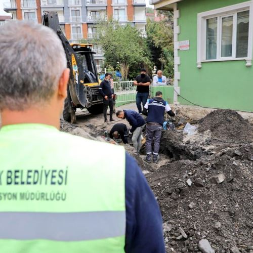 Altyapı Yatırımlarına Devam Ediyoruz