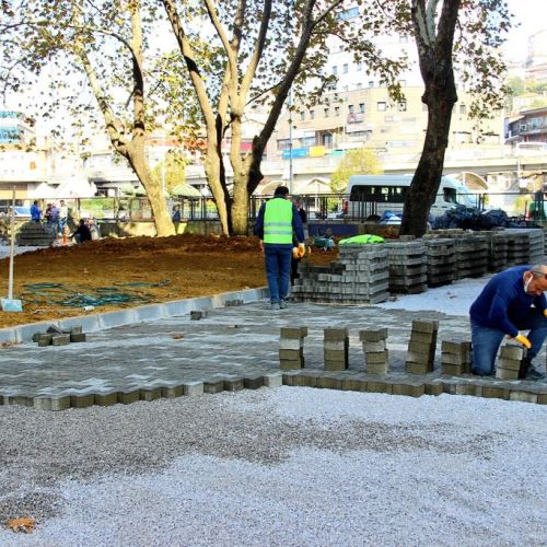 Acılık-Çevre Yolu Bağlantısı'nın Altyapı Çalışmaları Tamamlandı