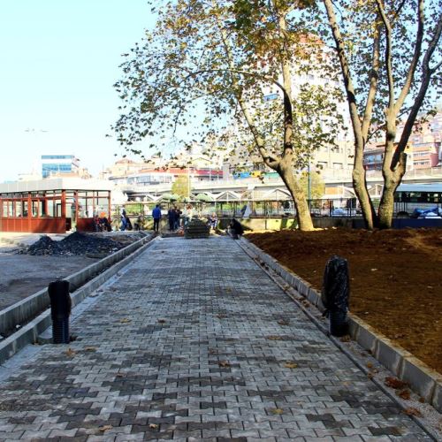 Acılık-Çevre Yolu Bağlantısı'nın Altyapı Çalışmaları Tamamlandı