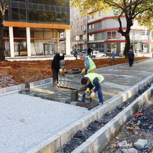 Acılık-Çevre Yolu Bağlantısı'nın Altyapı Çalışmaları Tamamlandı