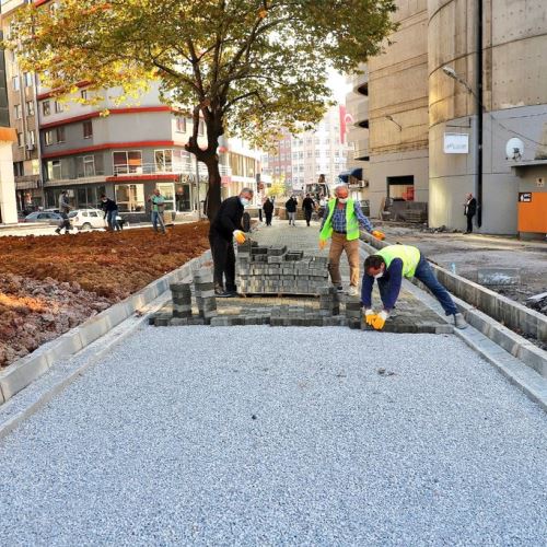 Acılık-Çevre Yolu Bağlantısı'nın Altyapı Çalışmaları Tamamlandı