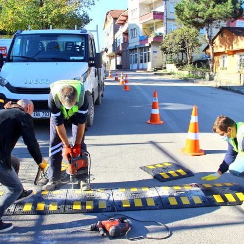 Hız Kesici Kasislerle Yaya ve Taşıt Güvenliğini Sağlıyoruz