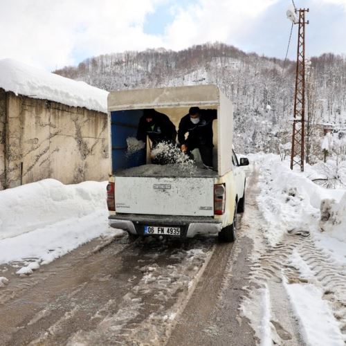 Kar Mücadelesine Ara Vermeden Devam Ediyoruz