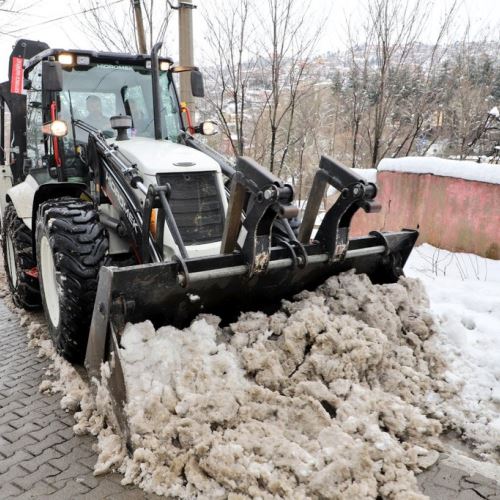 Kar Mücadelesine Ara Vermeden Devam Ediyoruz