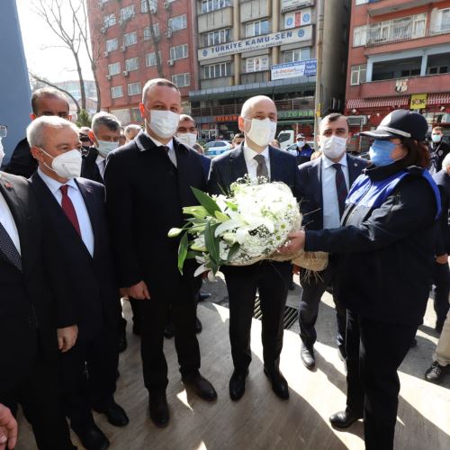 Ulaştırma ve Altyapı Bakanımız Sn.Adil Karaismailoğlu'ndan Belediyemize Ziyaret