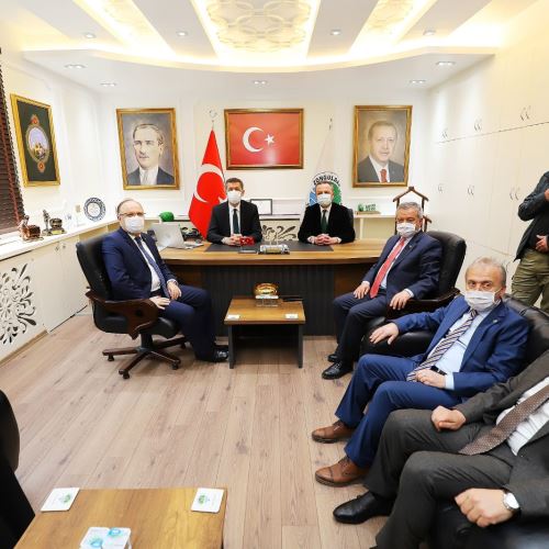 Milli Eğitim Bakanımız Sn.Ziya Selçuk'tan Belediyemize Ziyaret