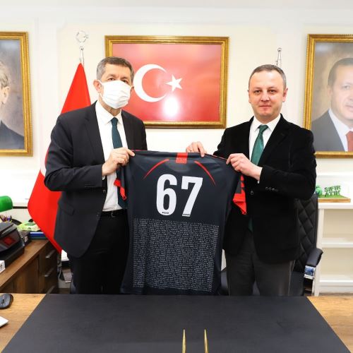 Milli Eğitim Bakanımız Sn.Ziya Selçuk'tan Belediyemize Ziyaret