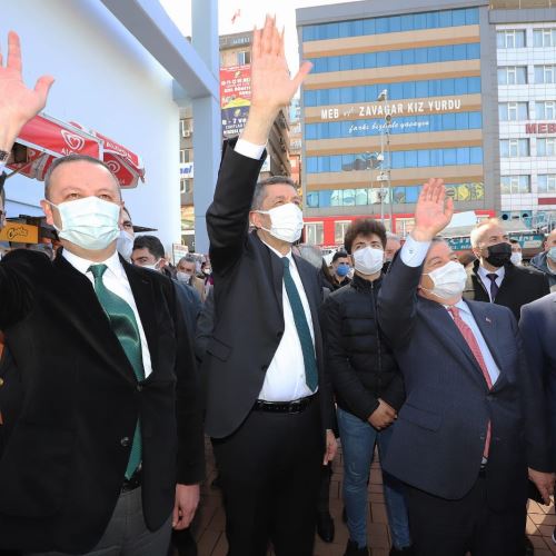 Milli Eğitim Bakanımız Sn.Ziya Selçuk'tan Belediyemize Ziyaret