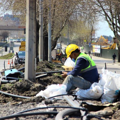 Milli Egemenlik Caddesi Güzelleşiyor