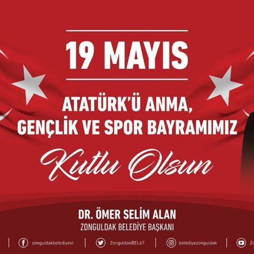 Başkanımız Dr.Ömer Selim ALAN'dan 19 Mayıs Mesajı