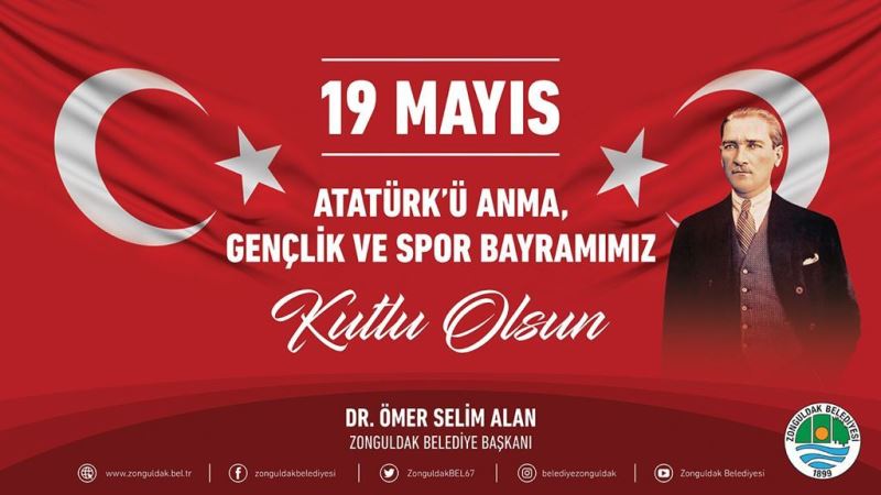 Başkanımız Dr.Ömer Selim ALAN'dan 19 Mayıs Mesajı