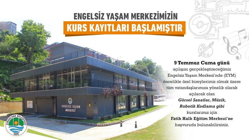 Engelsiz Yaşam Merkezimizde Kurs Başvuruları Başladı